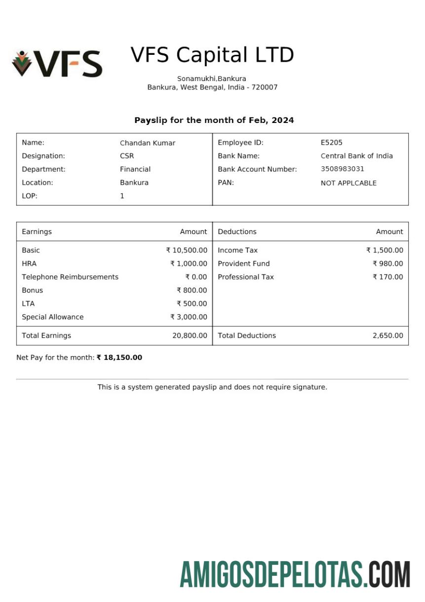 Em branco Modelo de recibo de pagamento VFS Capital em formatos Word e PDF.pdf, 1